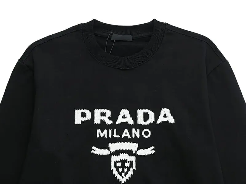 prada sweatshirt manches longues pour unisexe s_12522432